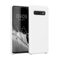 kwmobile Handyhülle für Samsung Galaxy S10 Hülle Case Silikon Kabelloses Laden Schutzhülle Cover