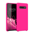 kwmobile Handyhülle für Samsung Galaxy S10 Hülle Case Silikon Kabelloses Laden Schutzhülle Cover