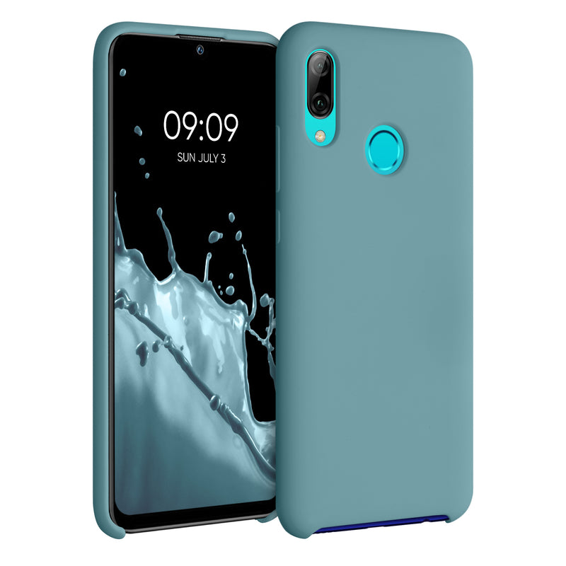 kwmobile Handyhülle für Huawei P Smart (2019) Hülle - Case Silikon - Kabelloses Laden - Schutzhülle Cover
