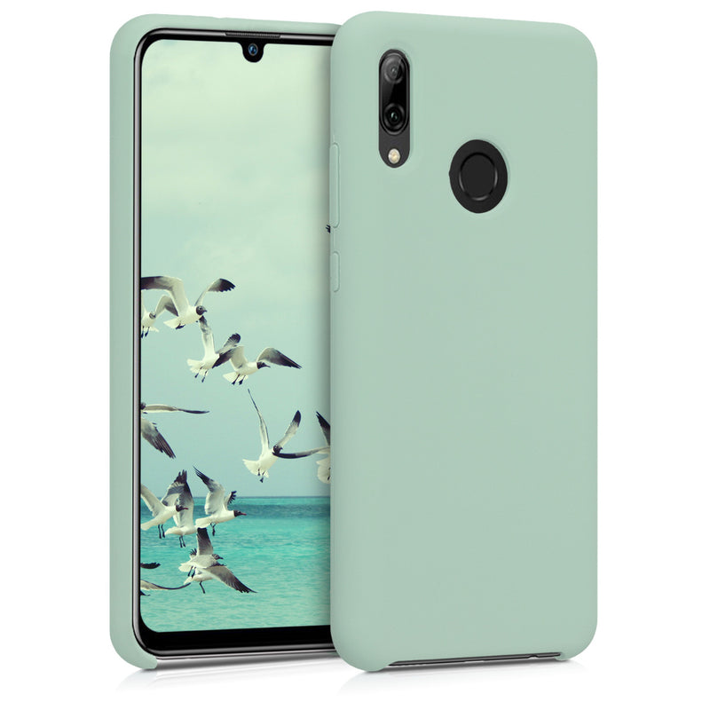 kwmobile Handyhülle für Huawei P Smart (2019) Hülle - Case Silikon - Kabelloses Laden - Schutzhülle Cover