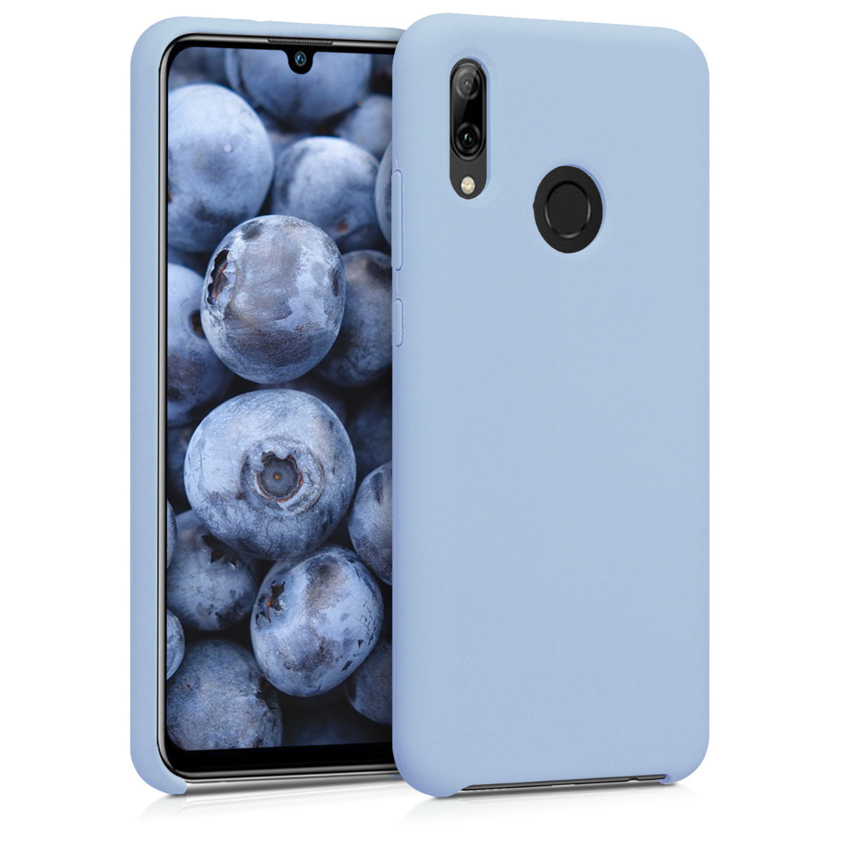 kwmobile Handyhülle für Huawei P Smart (2019) Hülle - Case Silikon - Kabelloses Laden - Schutzhülle Cover