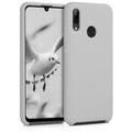 kwmobile Handyhülle für Huawei P Smart (2019) Hülle - Case Silikon - Kabelloses Laden - Schutzhülle Cover