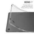 kwmobile Hülle kompatibel mit Samsung Galaxy Tab S5e Hülle - weiches Silikon Case transparent - Tablet Cover