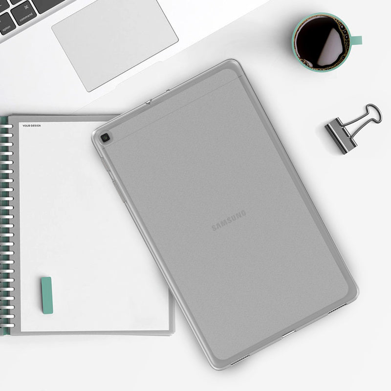 kwmobile Hülle kompatibel mit Samsung Galaxy Tab A 10.1 (2019) Hülle - weiches Silikon Case - Tablet Cover