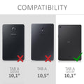 kwmobile Hülle kompatibel mit Samsung Galaxy Tab A 10.1 (2019) Hülle - weiches Silikon Case - Tablet Cover