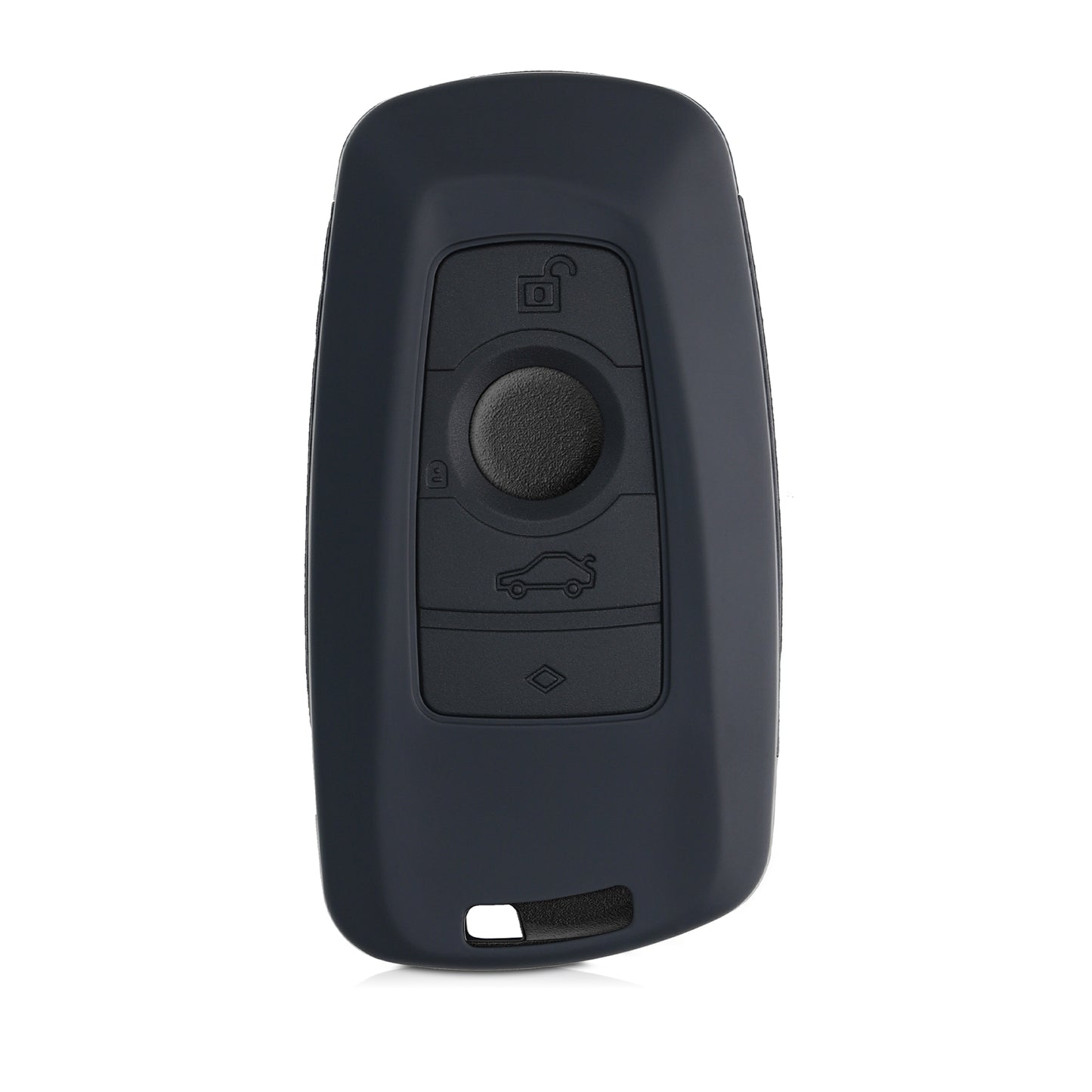 kwmobile Autoschlüssel Hülle kompatibel mit BMW 3-Tasten Funk Autoschlüssel (nur Keyless Go) Hardcover Schutzhülle Schlüsselhülle Cover