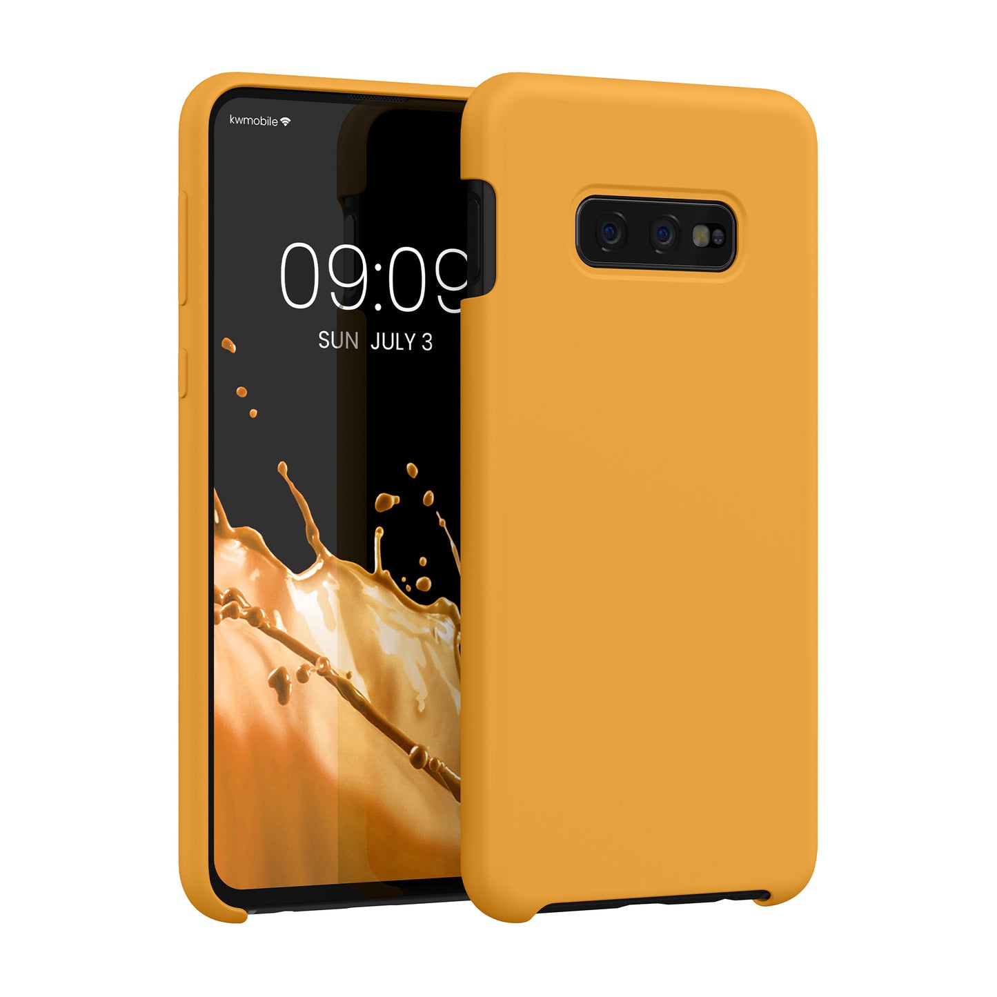 kwmobile Handyhülle für Samsung Galaxy S10e Hülle Case Silikon Kabelloses Laden Schutzhülle Cover