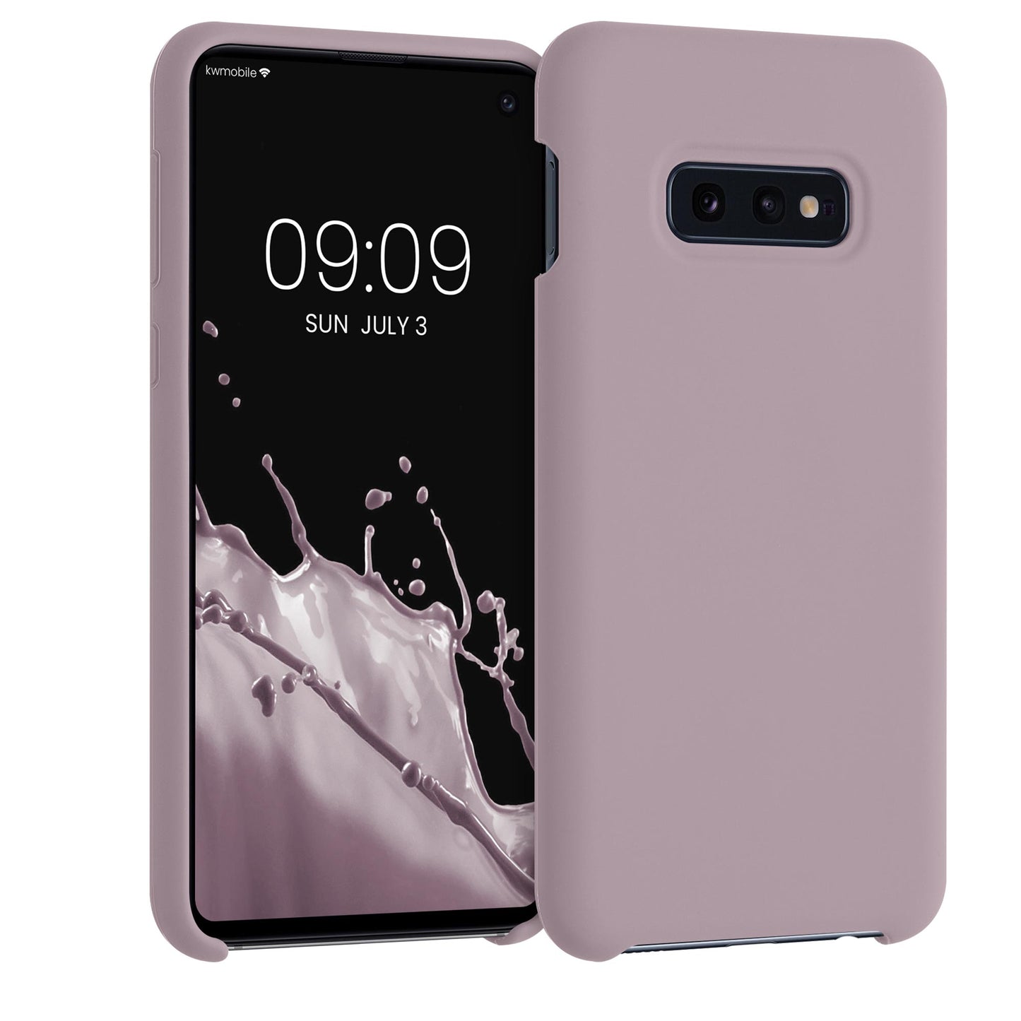 kwmobile Handyhülle für Samsung Galaxy S10e Hülle Case Silikon Kabelloses Laden Schutzhülle Cover