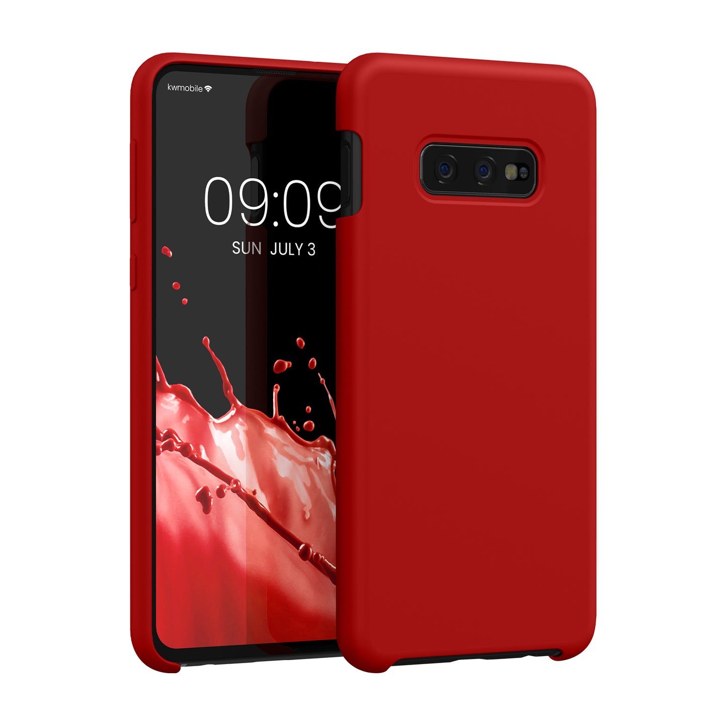 kwmobile Handyhülle für Samsung Galaxy S10e Hülle Case Silikon Kabelloses Laden Schutzhülle Cover