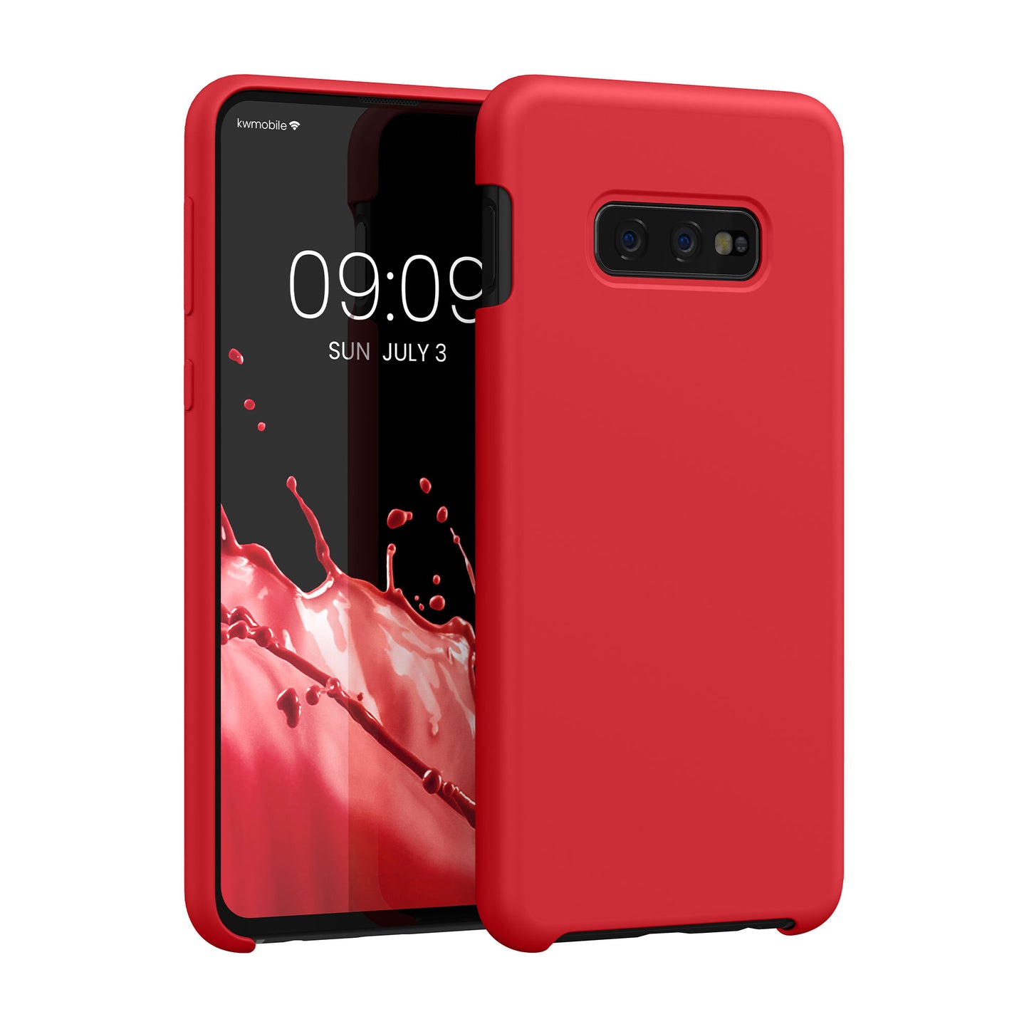 kwmobile Handyhülle für Samsung Galaxy S10e Hülle Case Silikon Kabelloses Laden Schutzhülle Cover