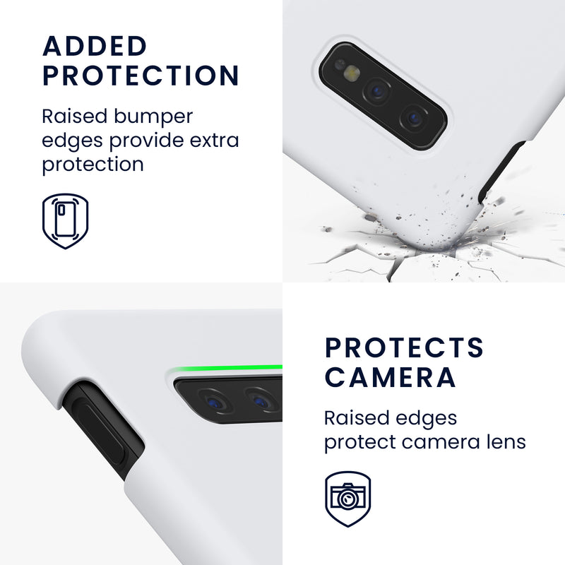 kwmobile Handyhülle für Samsung Galaxy S10e Hülle Case Silikon Kabelloses Laden Schutzhülle Cover