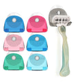 kwmobile Saugnapf Halterung für Rasierer für Glas und Fliesen Nassrasierer Saugnapf Halter Set Wand Haken