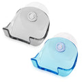 kwmobile Saugnapf Halterung für Rasierer für Glas und Fliesen Nassrasierer Saugnapf Halter Set Wand Haken