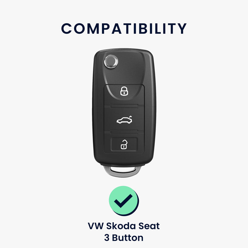 Silikon Hülle kompatibel mit VW Skoda Seat Autoschlüssel
