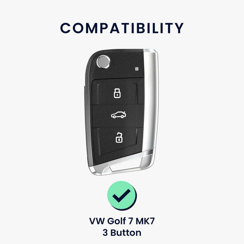 Silikon Hülle kompatibel mit VW Golf 7 MK7 Autoschlüssel