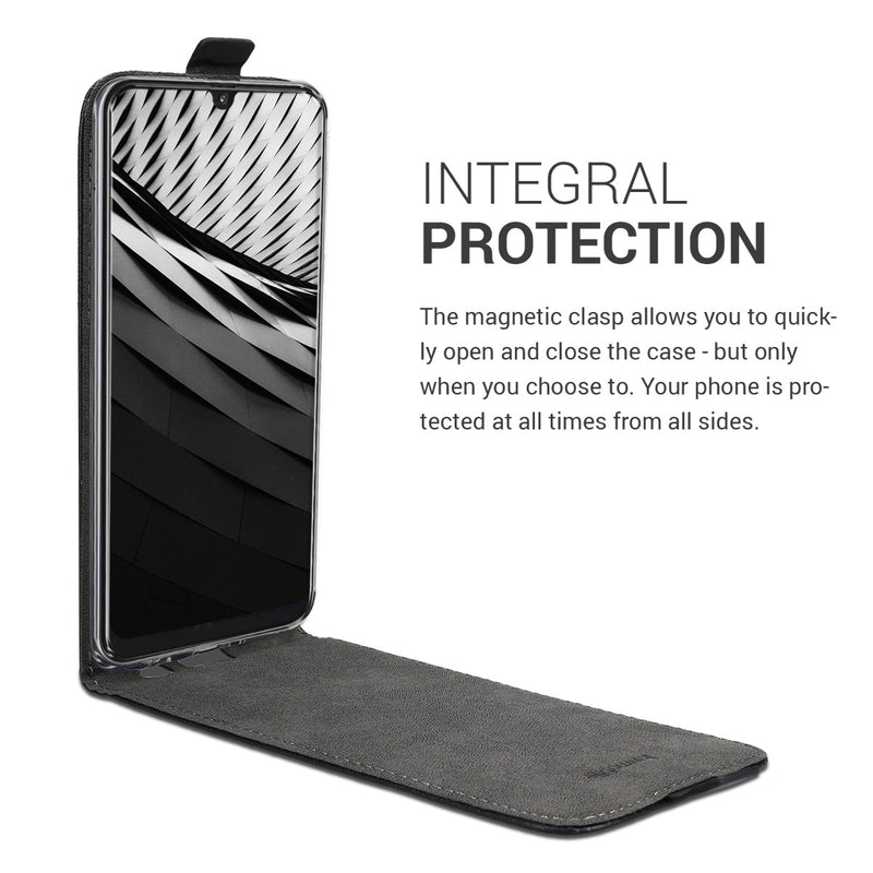 kwmobile Schutzhülle kompatibel mit Samsung Galaxy A50 - Hülle Handy - Flip Case Handyhülle