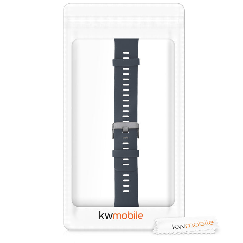 kwmobile Silikon Uhrenarmband für Polar Vantage V Armband Ersatzarmband für Fitnesstracker Wechselarmband Smartwatch