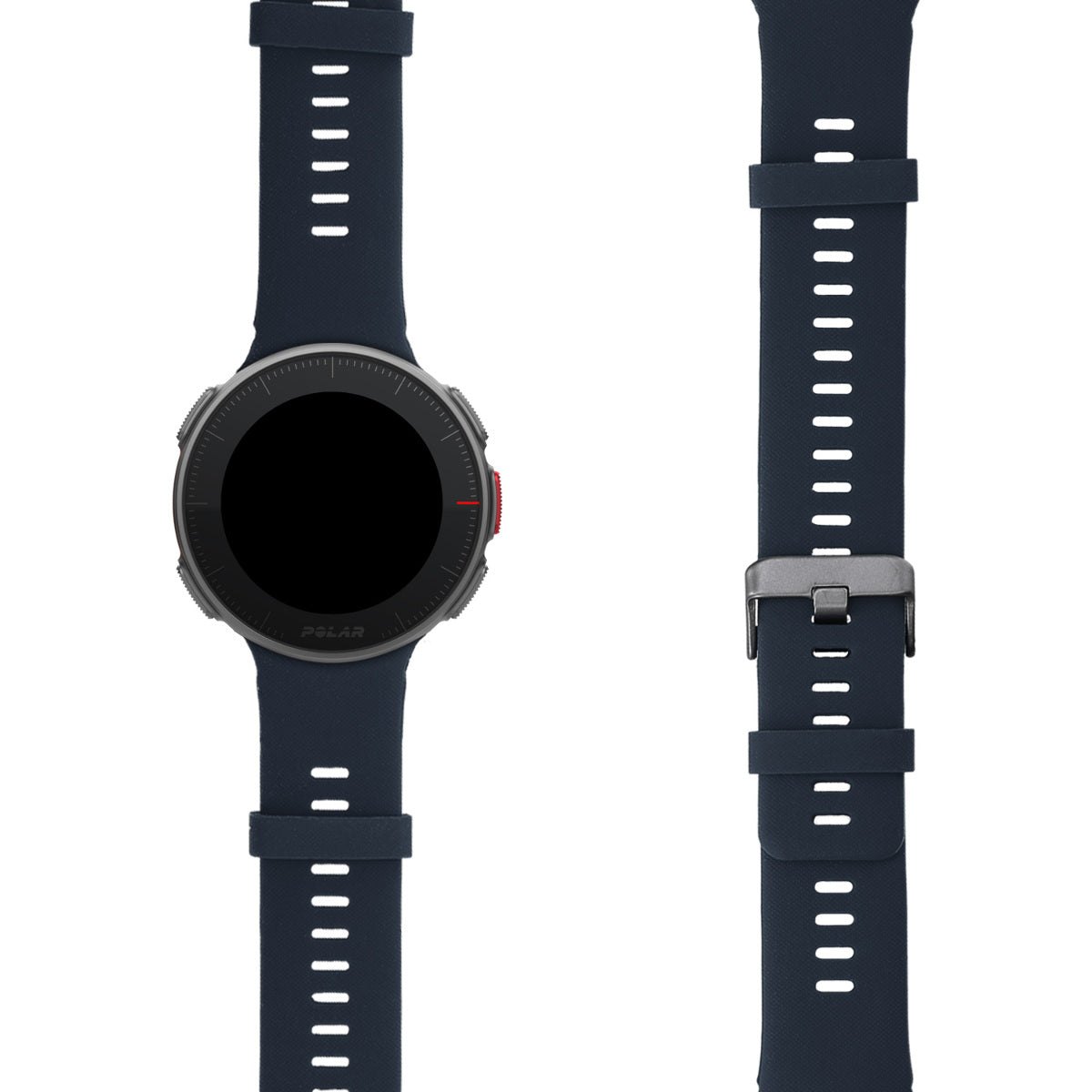 kwmobile Silikon Uhrenarmband für Polar Vantage V Armband Ersatzarmband für Fitnesstracker Wechselarmband Smartwatch