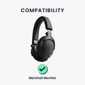 kwmobile Ohr Polster für Marshall Monitor Kopfhörer Ersatzteile Over Ear Headphones