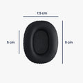 kwmobile Ohr Polster für Marshall Monitor Kopfhörer Ersatzteile Over Ear Headphones