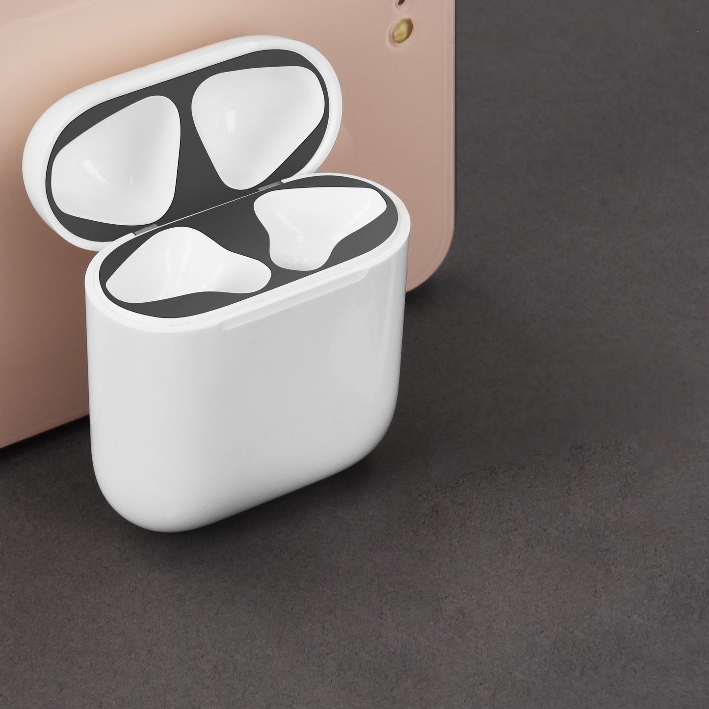 Staubschutz Sticker kompatibel mit Apple Airpods 1 & 2