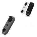 kwmobile Hülle kompatibel mit Nest Hello Video Doorbell - Silikon Cover Case Schutzhülle für Video Türklingel Schwarz Schwarz  