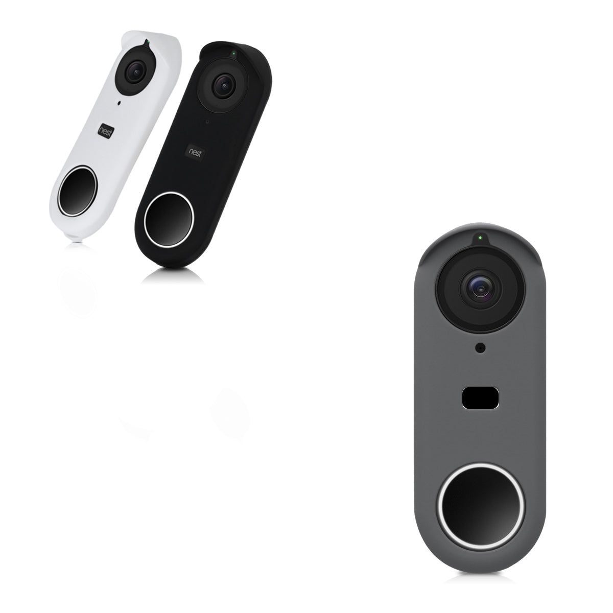 kwmobile Hülle kompatibel mit Nest Hello Video Doorbell Case Schutzhülle für Video Türklingel