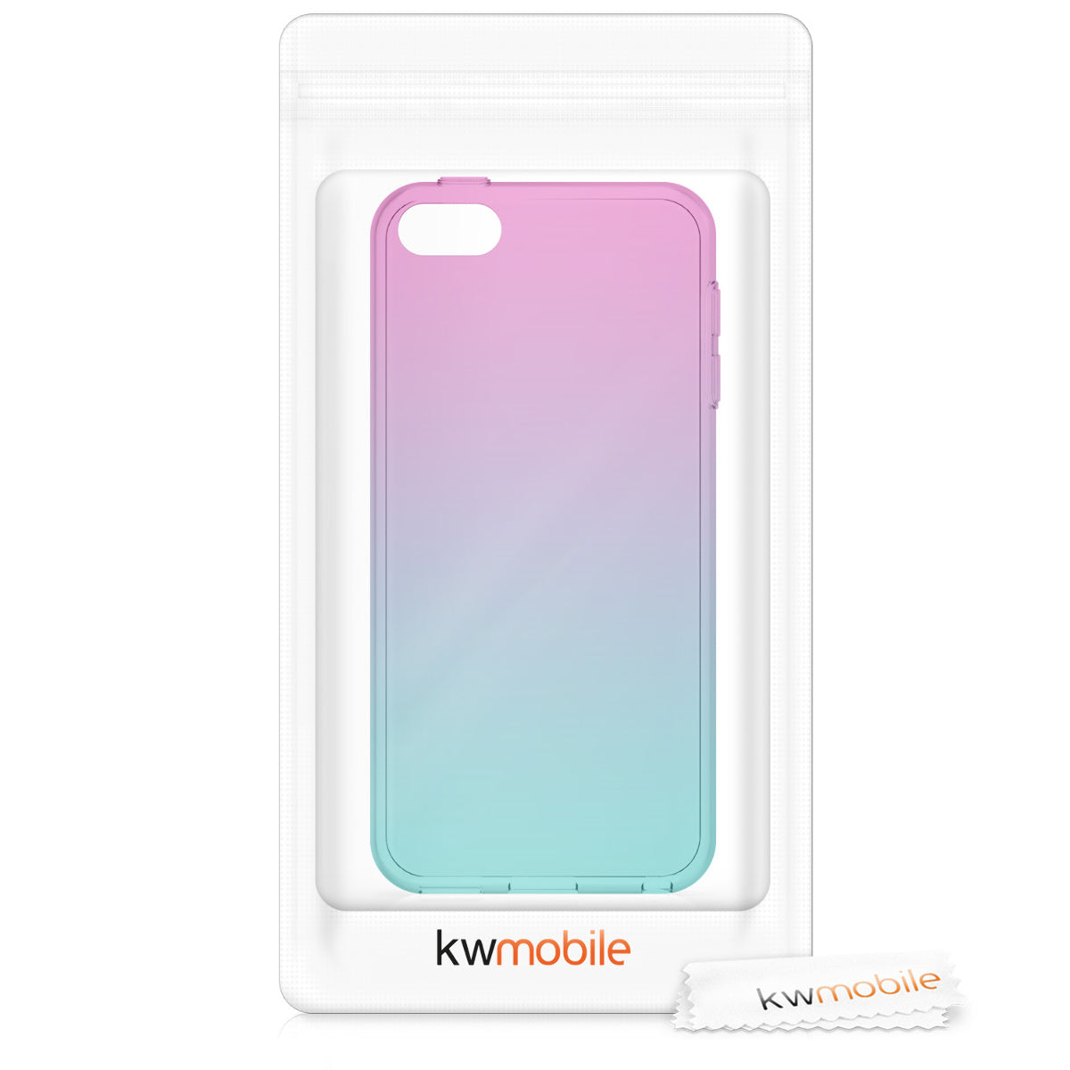 kwmobile Hülle kompatibel mit Apple iPod Touch 6G / 7G (6. und 7.Generation) Silikon Backcover Schutzhülle Cover Case