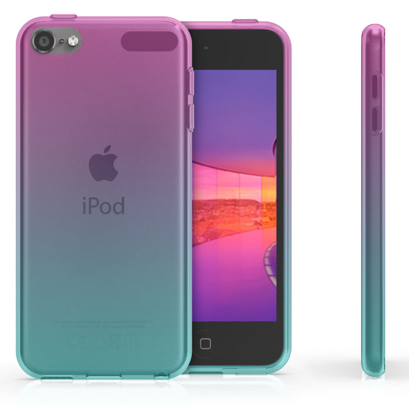 kwmobile Hülle kompatibel mit Apple iPod Touch 6G / 7G (6. und 7.Generation) Silikon Backcover Schutzhülle Cover Case