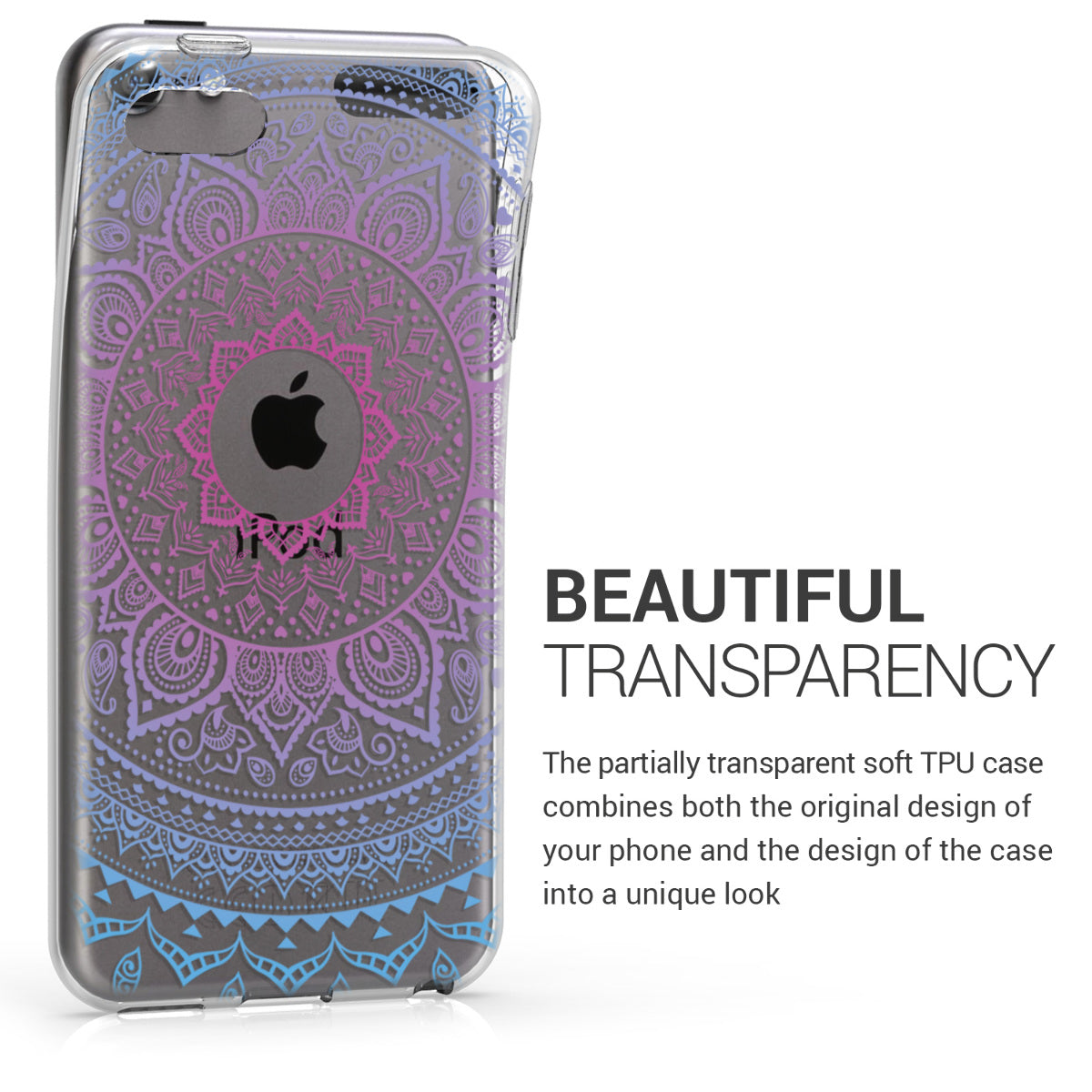 kwmobile Hülle kompatibel mit Apple iPod Touch 6G / 7G (6. und 7.Generation) Silikon Backcover Schutzhülle Cover Case