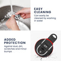 Hülle kompatibel mit Mini 3-Tasten Smart Key Autoschlüssel