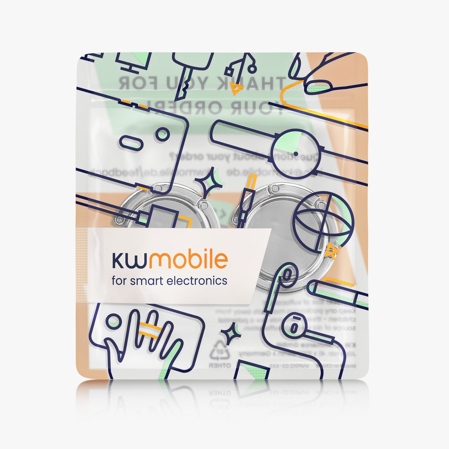 kwmobile Taschenhalter für Tisch - 2x Handtaschenhalter für Tisch - Taschenhaken faltbar - Taschen Aufhänger - Taschen Halter Haken - Tischhaken Set