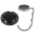 kwmobile Taschenhalter für Tisch - 2x Handtaschenhalter für Tisch - Taschenhaken faltbar - Taschen Aufhänger - Taschen Halter Haken - Tischhaken Set