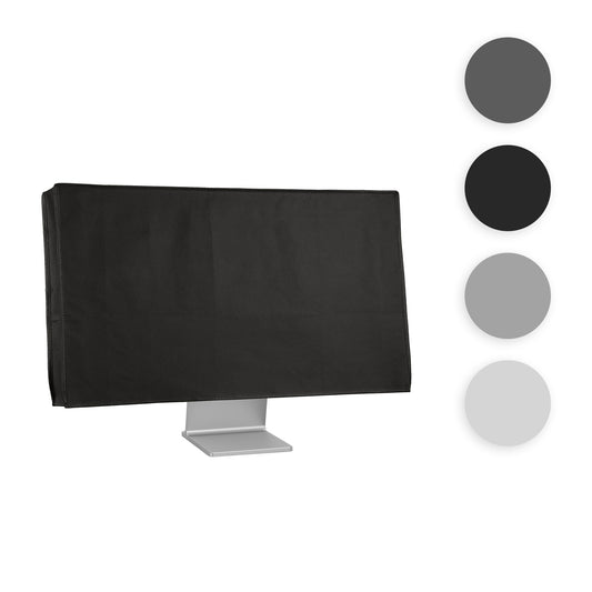 kwmobile Schutzhülle kompatibel mit 34-35" Monitor - Hülle PC Bildschirm - Computer Cover Case - Weiß Weiß  
