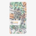 kwmobile Autoschlüssel Hülle kompatibel mit VW Golf 7 MK7 3-Tasten Autoschlüssel Kunstleder Schutzhülle Schlüsselhülle Cover