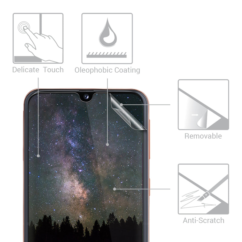 3x Folie kristallklar für Samsung Galaxy A40