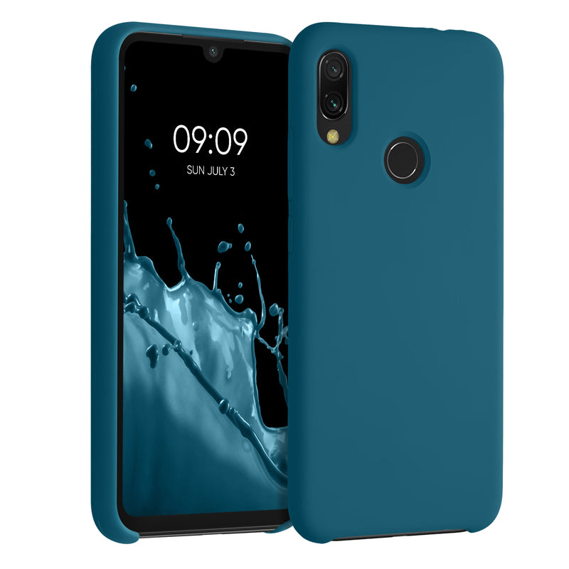 kwmobile Handyhülle für Xiaomi Redmi Note 7 / Note 7 Pro - Case Silikon - Kabelloses Laden - Schutzhülle Cover
