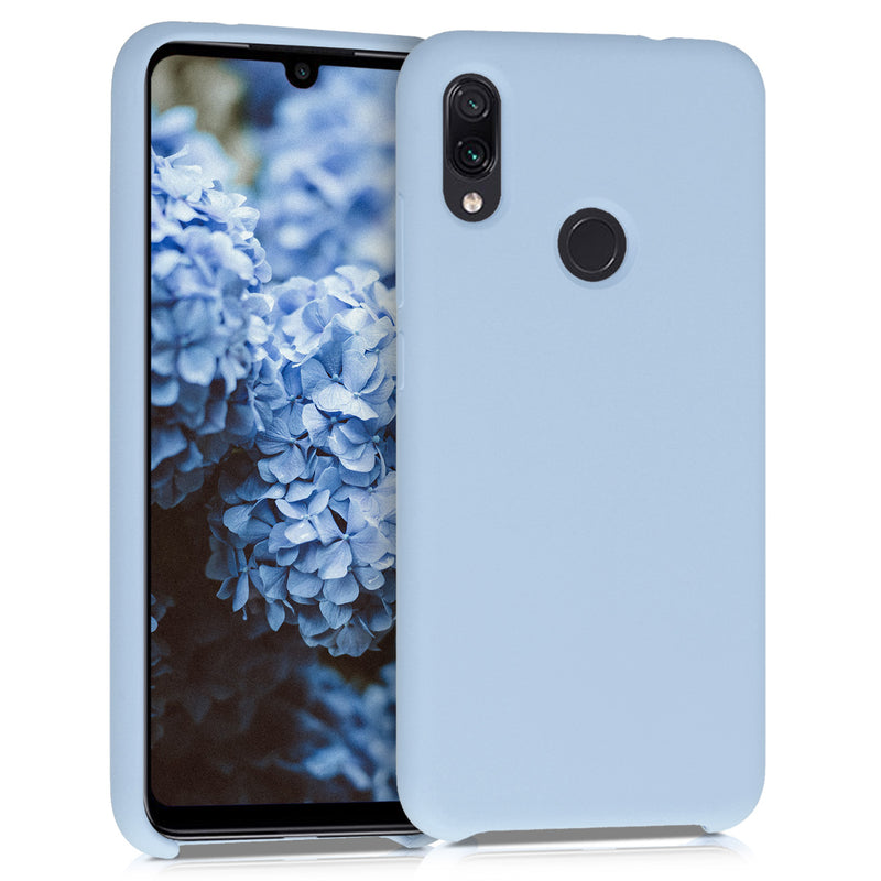 kwmobile Handyhülle für Xiaomi Redmi Note 7 / Note 7 Pro - Case Silikon - Kabelloses Laden - Schutzhülle Cover