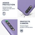 kwmobile Handyhülle für Samsung Galaxy A50 Hülle - Case Silikon - Kabelloses Laden - Schutzhülle Cover