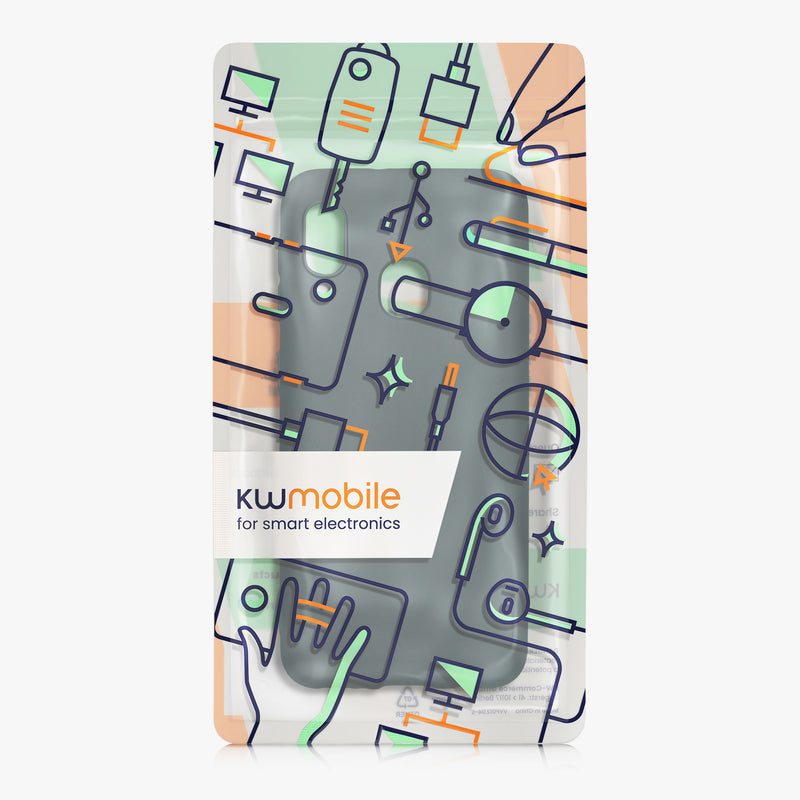 kwmobile Handyhülle für Samsung Galaxy A20e Hülle Silikon Case Schutzhülle Cover