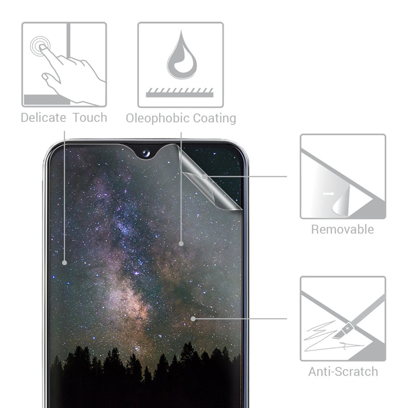 3x Folie kristallklar für Samsung Galaxy A20e