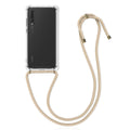 kwmobile Necklace Case kompatibel mit Huawei P20 Pro Hülle Silikon Cover mit Handykette Band Handyhülle
