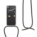 kwmobile Necklace Case kompatibel mit Huawei Mate 20 Pro Hülle Silikon Cover mit Handykette Band Handyhülle