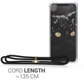 kwmobile Necklace Case kompatibel mit Huawei Mate 20 Pro Hülle Silikon Cover mit Handykette Band Handyhülle
