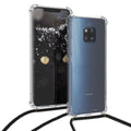 kwmobile Necklace Case kompatibel mit Huawei Mate 20 Pro Hülle Silikon Cover mit Handykette Band Handyhülle