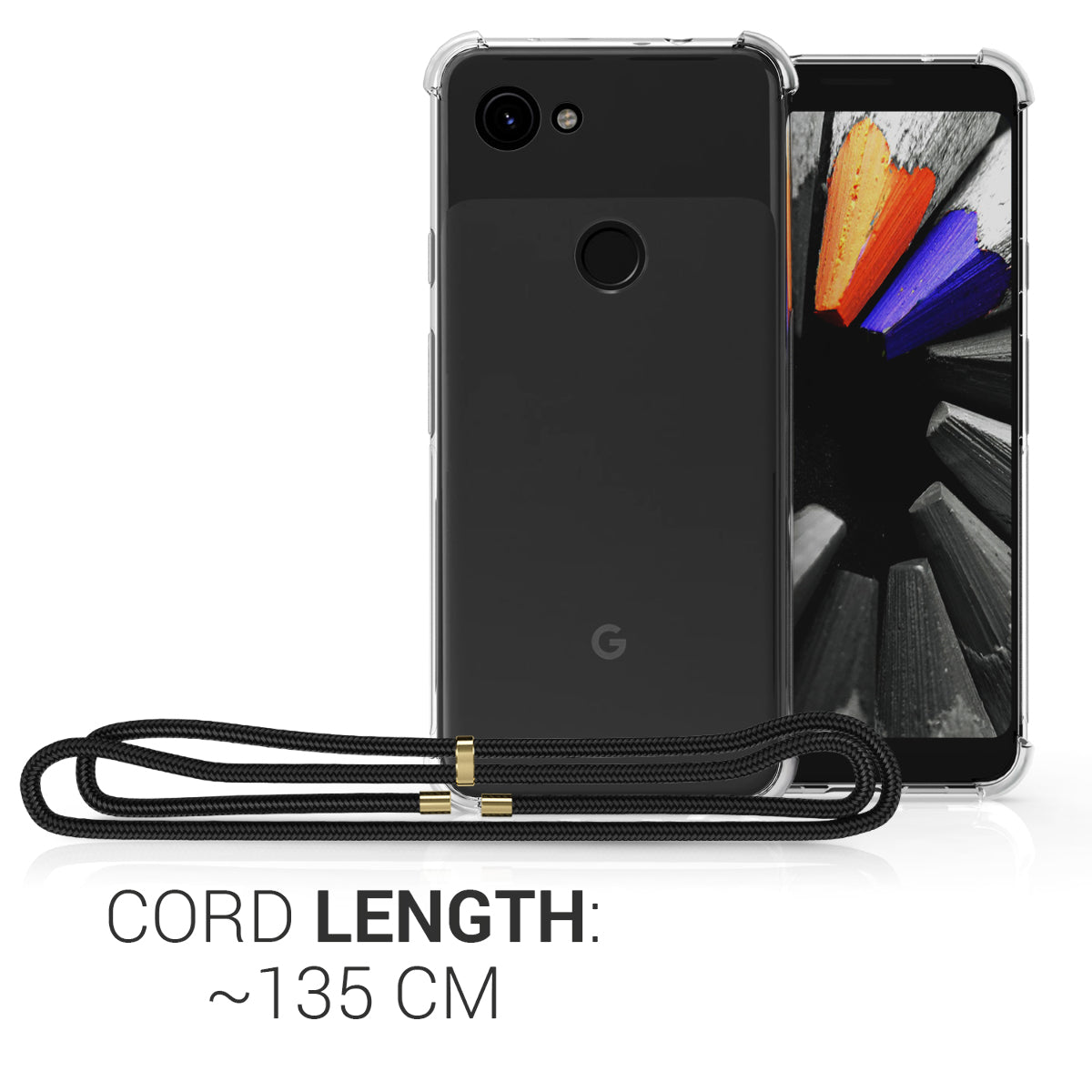 Hülle kompatibel mit Google Pixel 3a