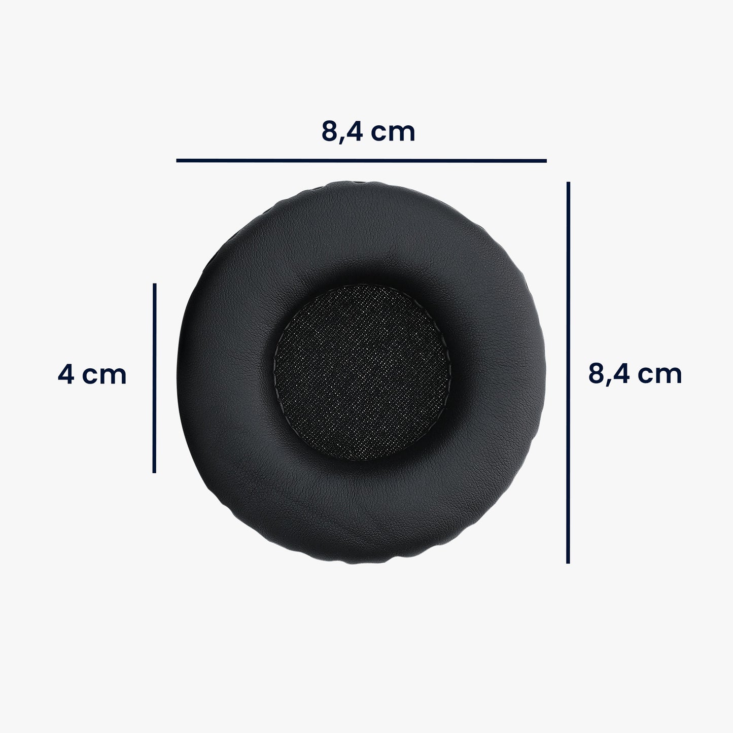 kwmobile Ohr Polster für Skullcandy Hesh 2.0 - Ersatz Ohrpolster - Kopfhörer Ersatzteile - Kopfhörer Ersatzpolster für Over Ear Headphones