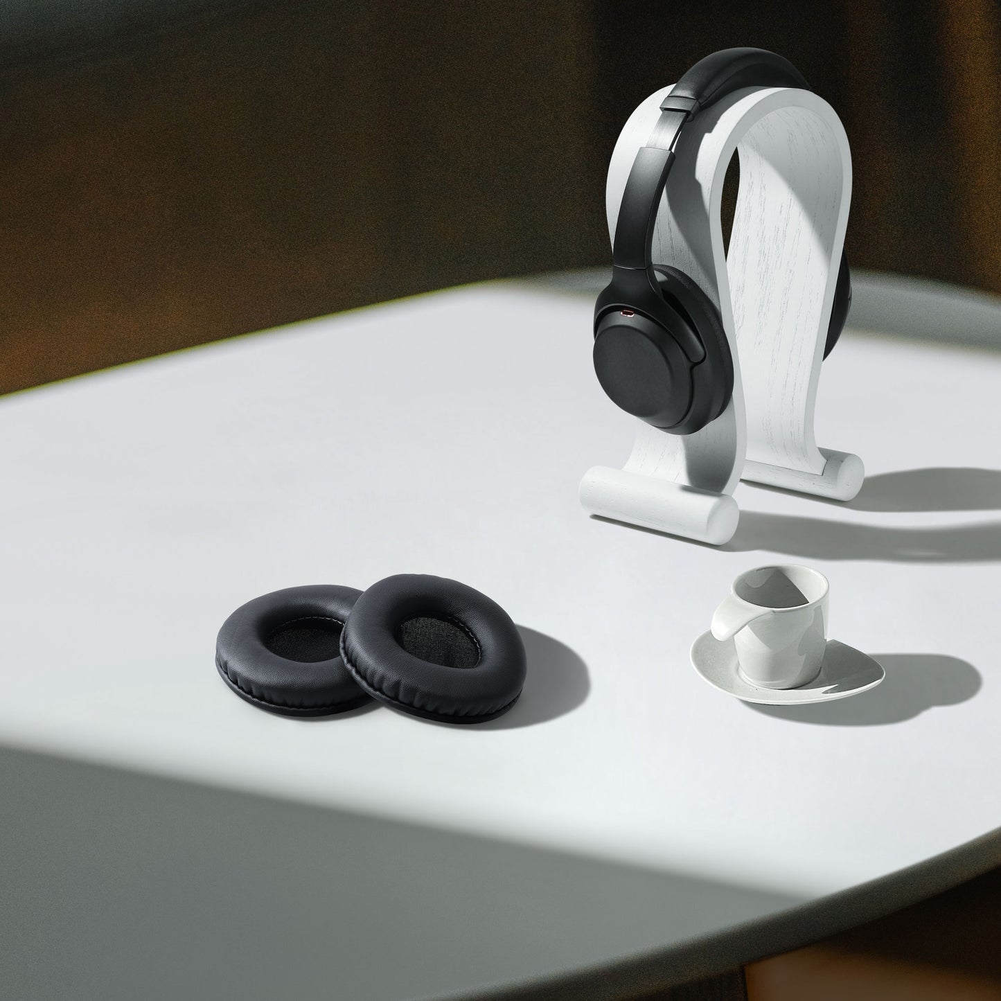 kwmobile Ohr Polster für Skullcandy Hesh 2.0 - Ersatz Ohrpolster - Kopfhörer Ersatzteile - Kopfhörer Ersatzpolster für Over Ear Headphones