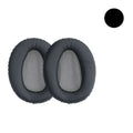 kwmobile 2x Ohr Polster für Sony WH-CH700N Ohrpolster - Ersatz Ohrpolster - Kopfhörer Ersatzteile - Kopfhörer Ersatzpolster für Over Ear Headphones Schwarz matt  