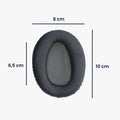 kwmobile Ohr Polster für Sony WH-CH700N Kopfhörer Ersatzteile Over Ear Headphones